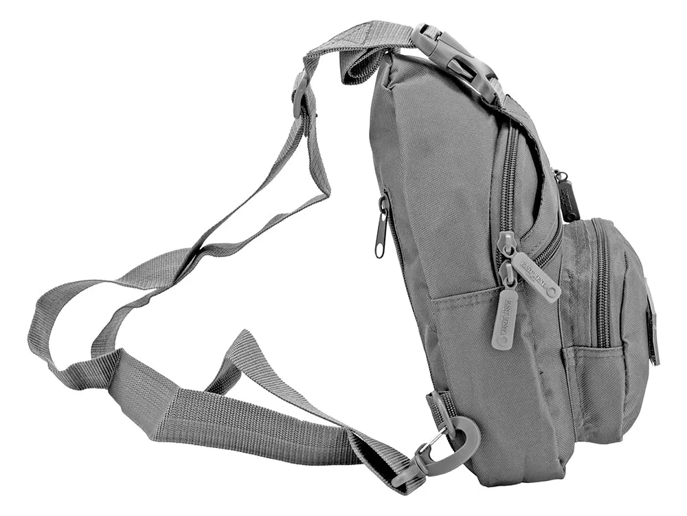 Tactical Gear - Military Side Sling Bag - Gray