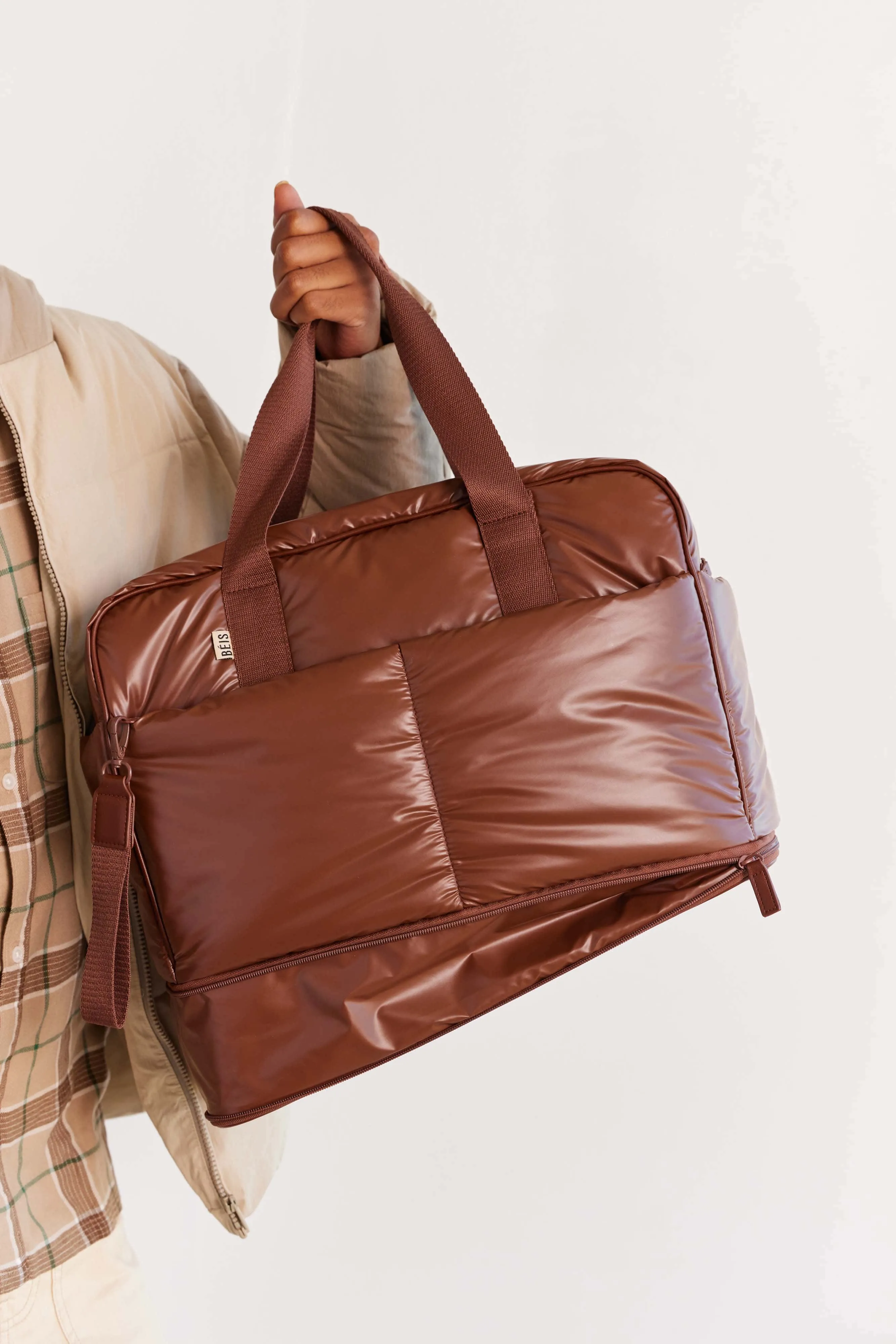 The Expandable Duffle in Maple