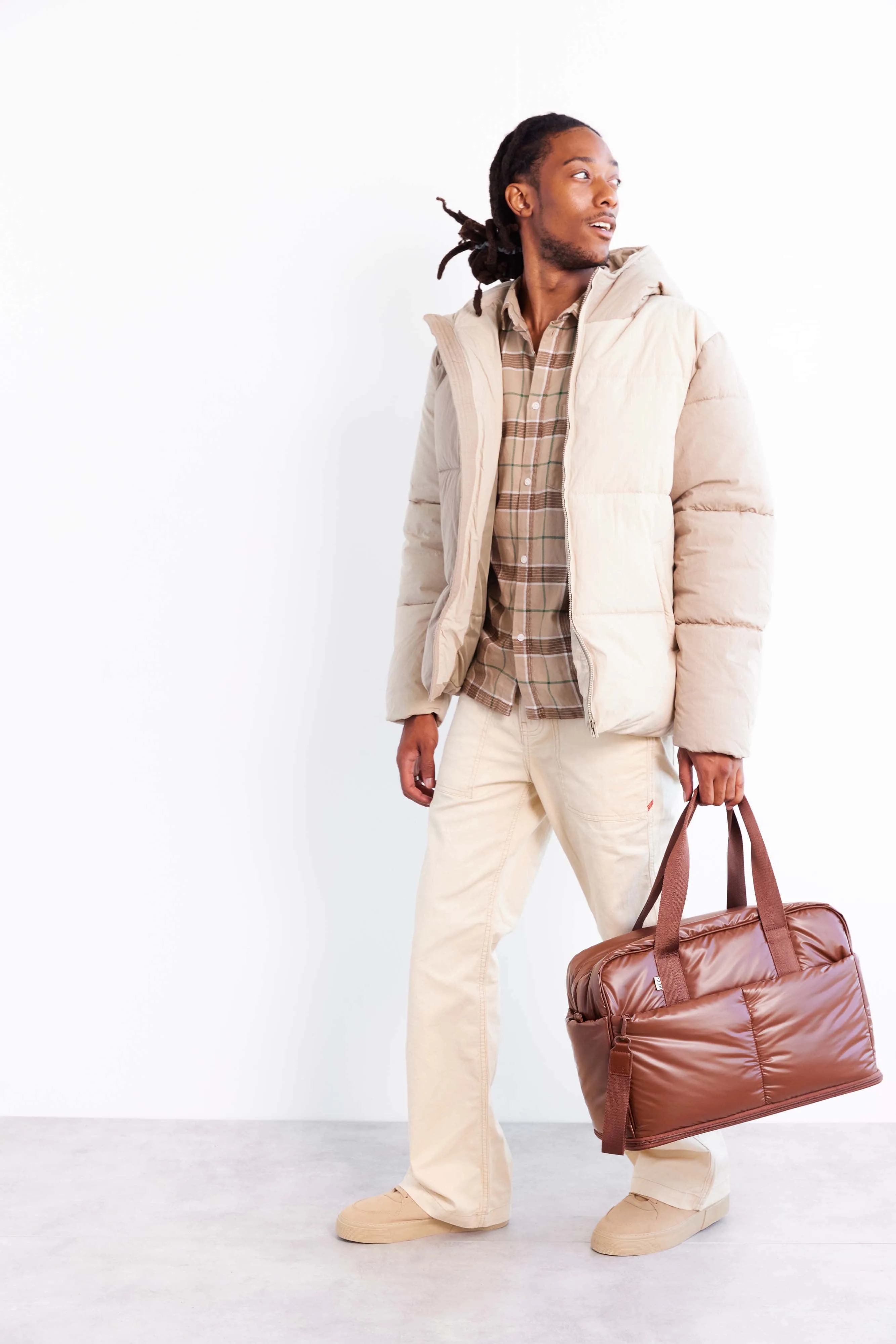 The Expandable Duffle in Maple