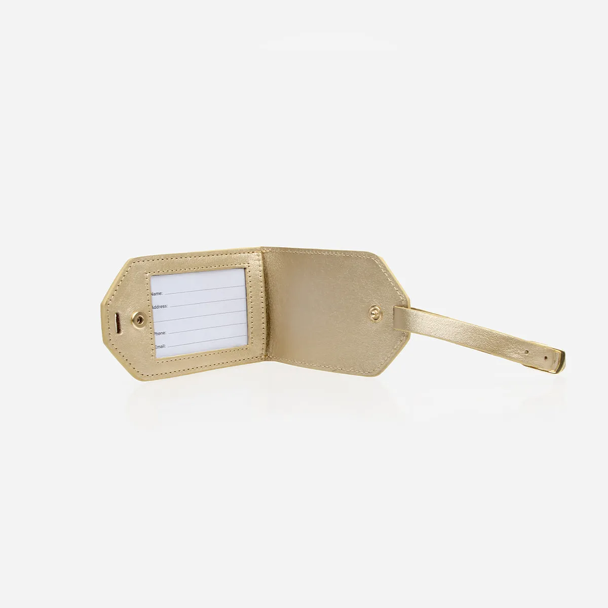 The Slim Luggage Tag Champagne