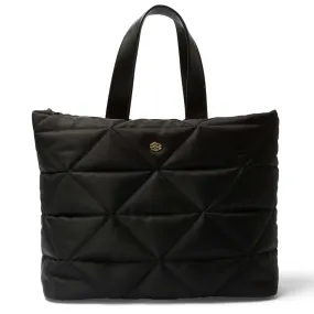 Tully Tote in Black Nylon