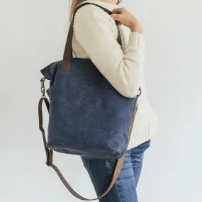 twig & horn Waxed Canvas Crossbody Tote