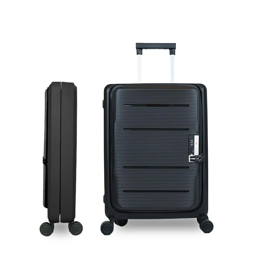 UMAI Collapsible & Foldable Hardcase Cabin Luggage | Suitcase for Travel | Travel Bag for Men & Women | Trolley Bag | TSA Lock | Easy-to-Store - Combo Pack of 20 inch (55 cm) & 24 inch (65 cm)