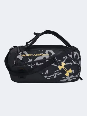 Under Armour Contain Duo Md Backpack Unisex Training Bag Black/Gold