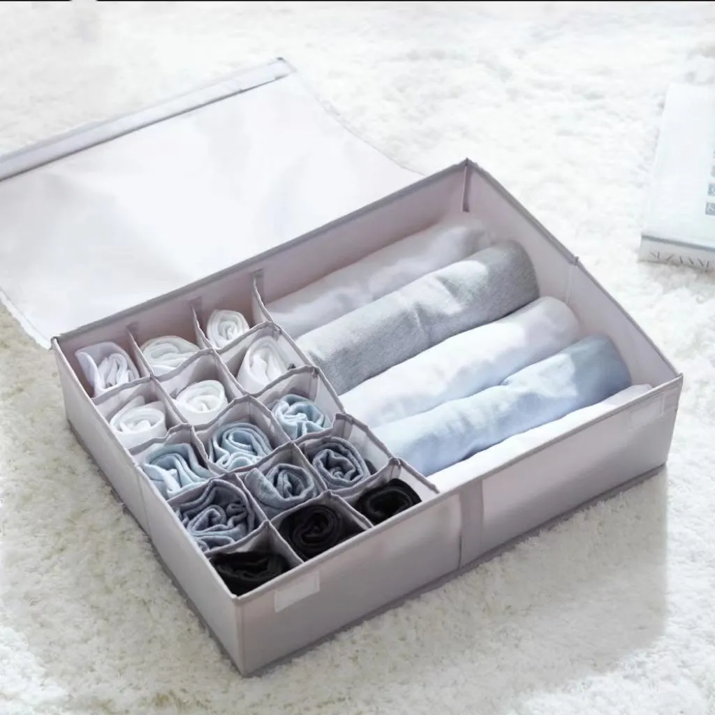 Underwear Drawer Organizer For Sock Bra (45*34*12 cm)