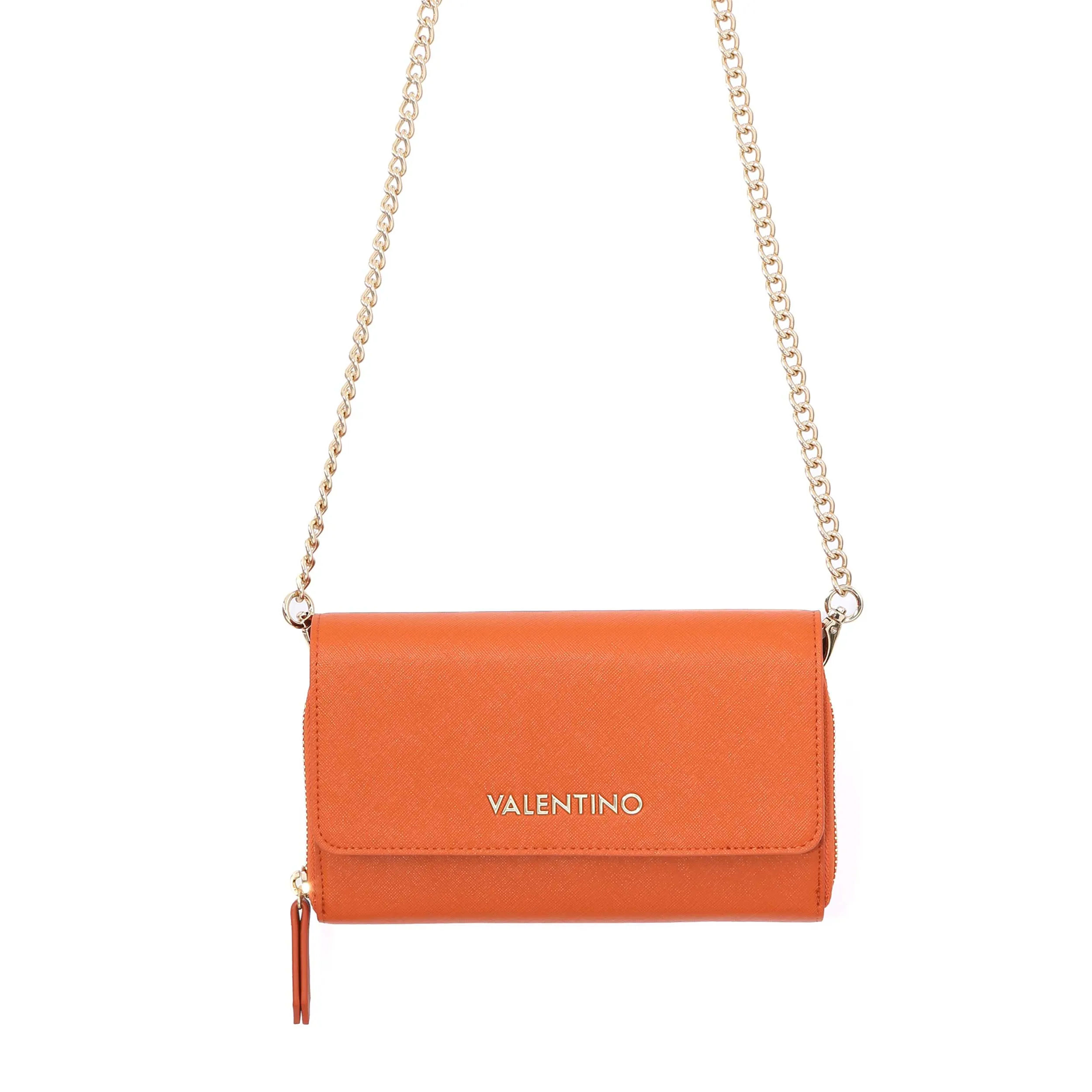 Valentino Bags Zero RE Ladies Cross Body Purse in Arancio Orange