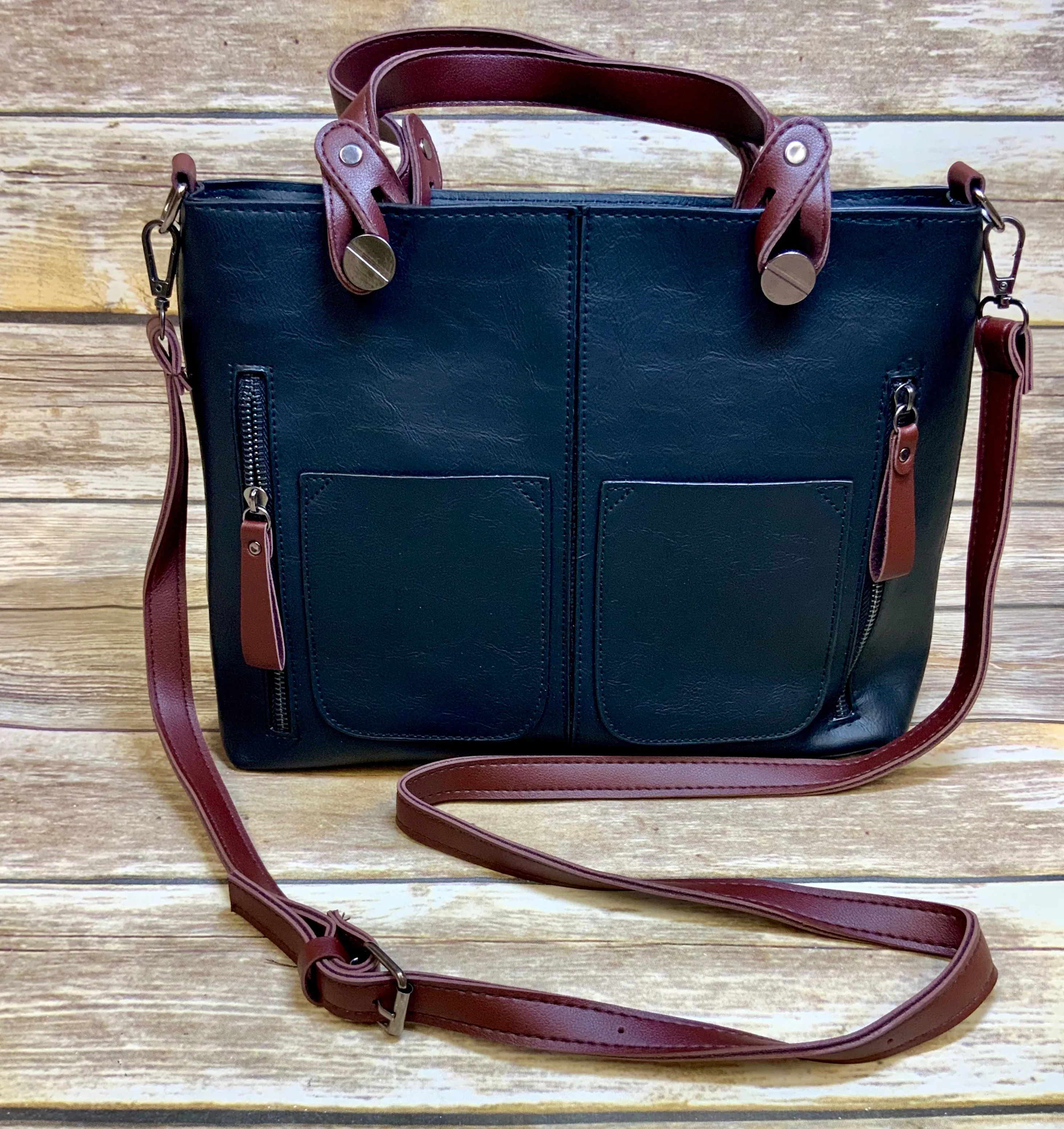 Vintage Tote /Crossbody 15x10x4