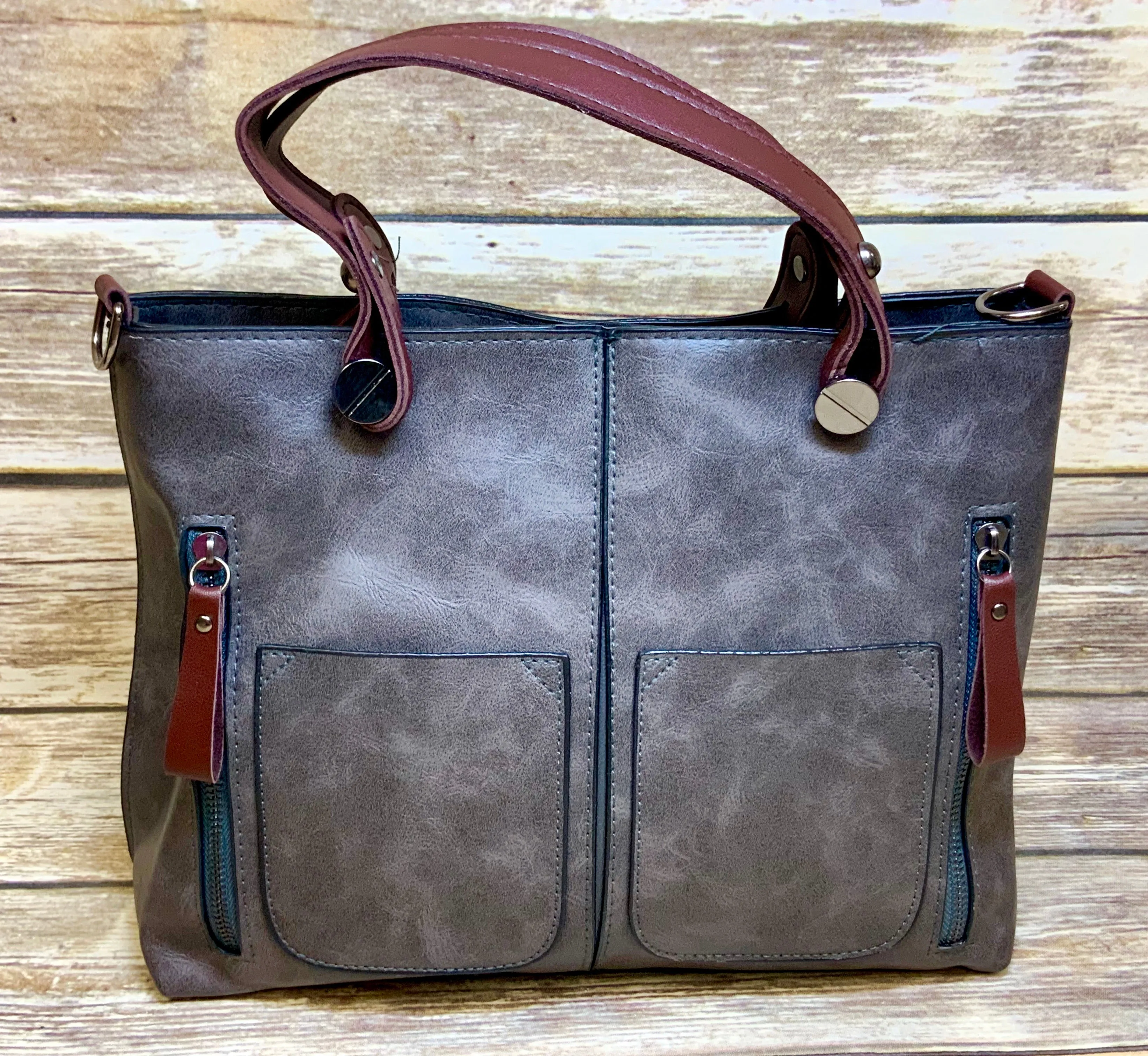 Vintage Tote /Crossbody 15x10x4