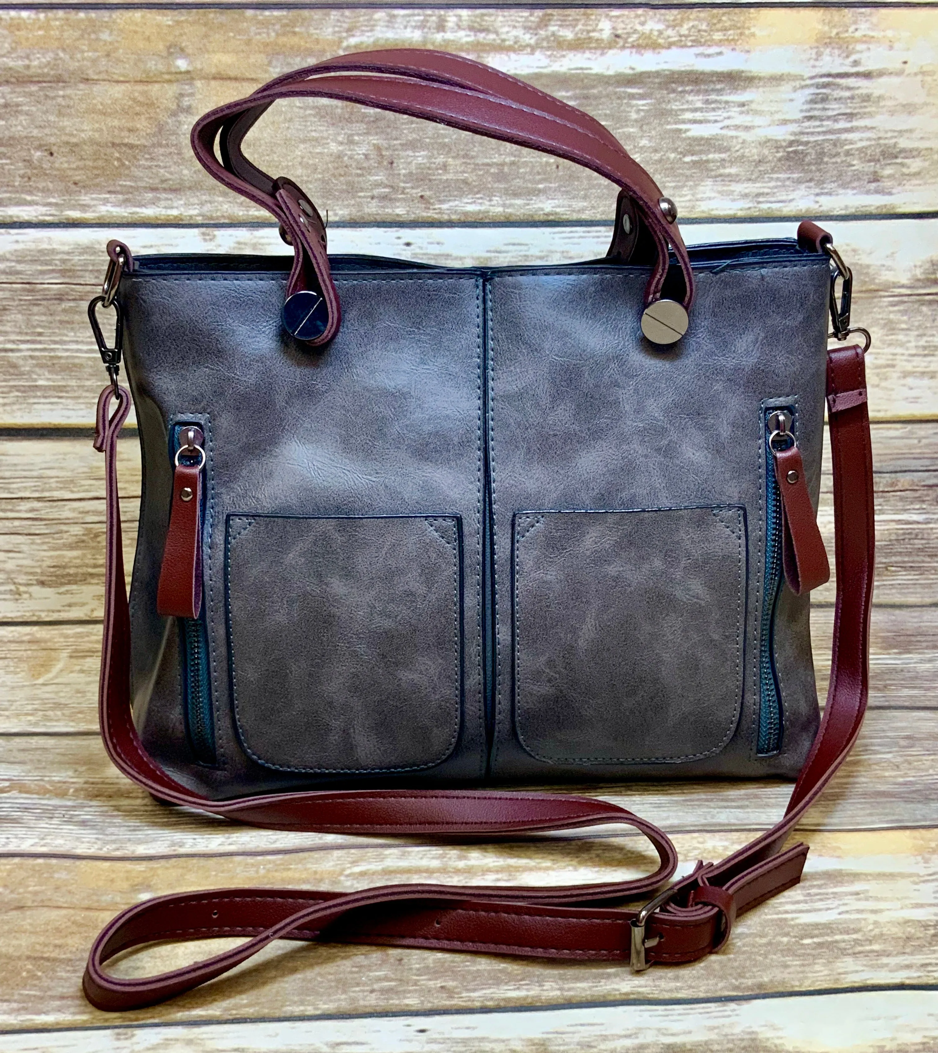 Vintage Tote /Crossbody 15x10x4