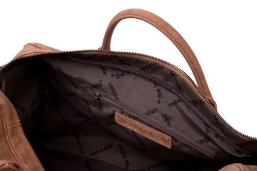 Weekend Bag:  Vegan Leather Duffle Bag