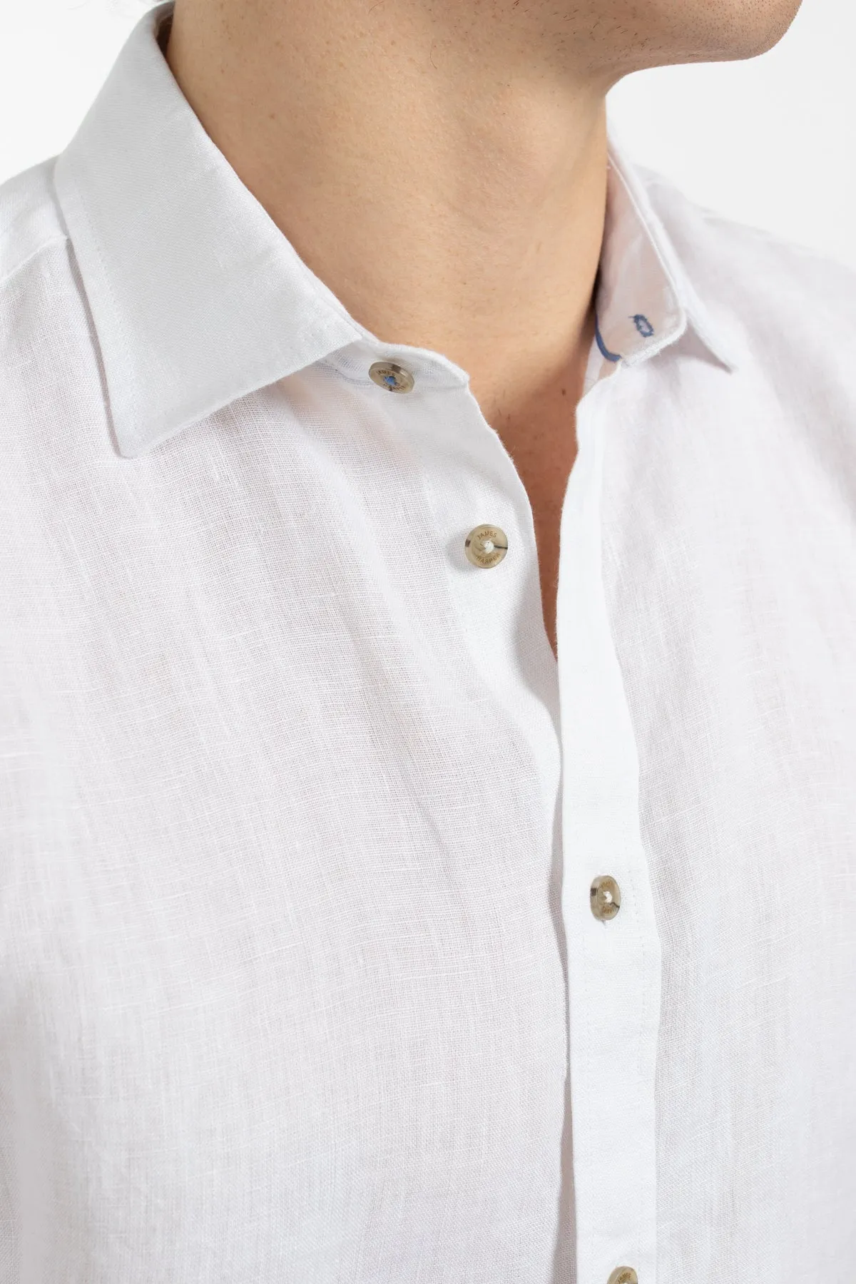 White Linen Shirt