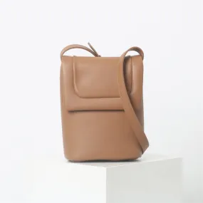 Womens Leather Phone Handle Bag