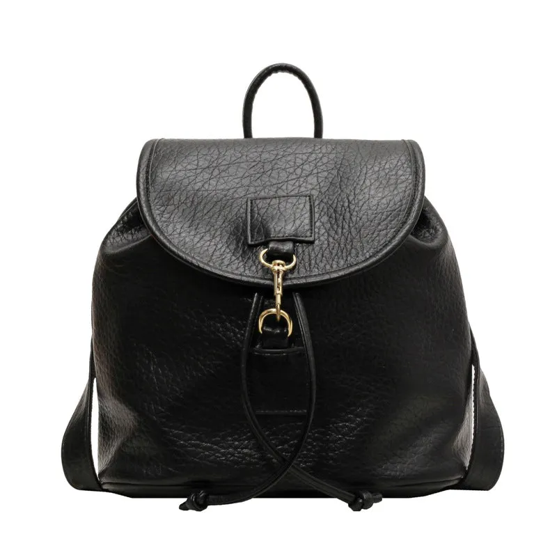 WOMEN'S RETRO PU BACKPACK