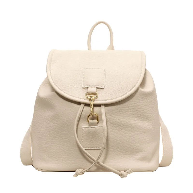 WOMEN'S RETRO PU BACKPACK