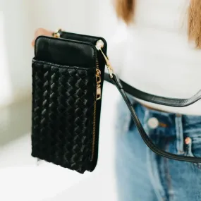 Woven Double Duty Phone Bag