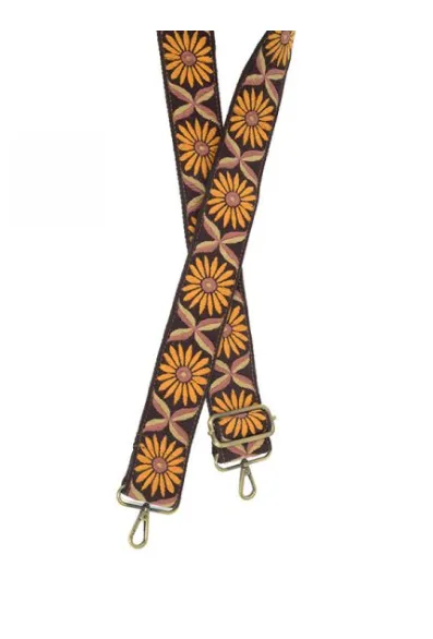 Yellow Daisy Purse Strap