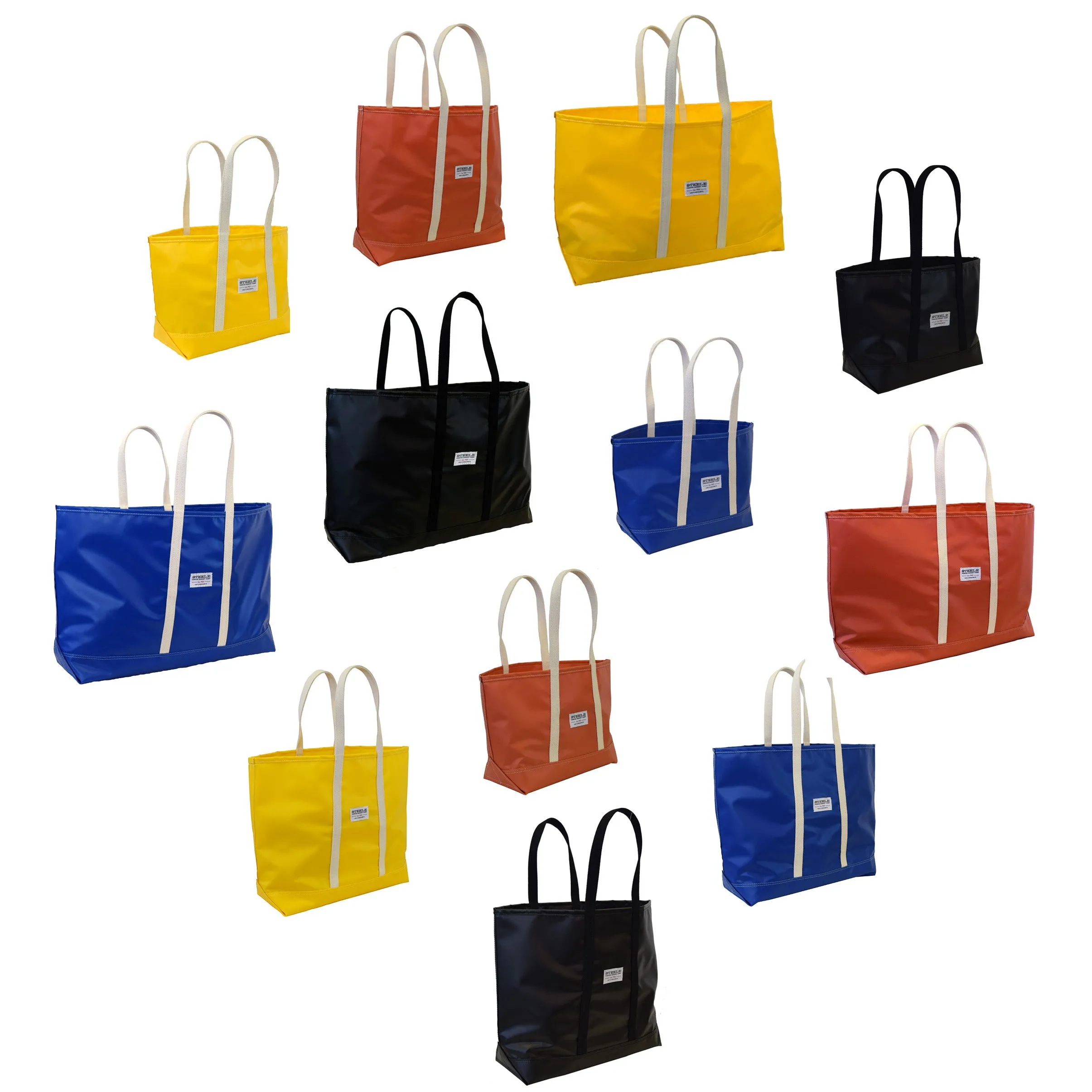 Yellow Steeletex Beach Tote - Medium