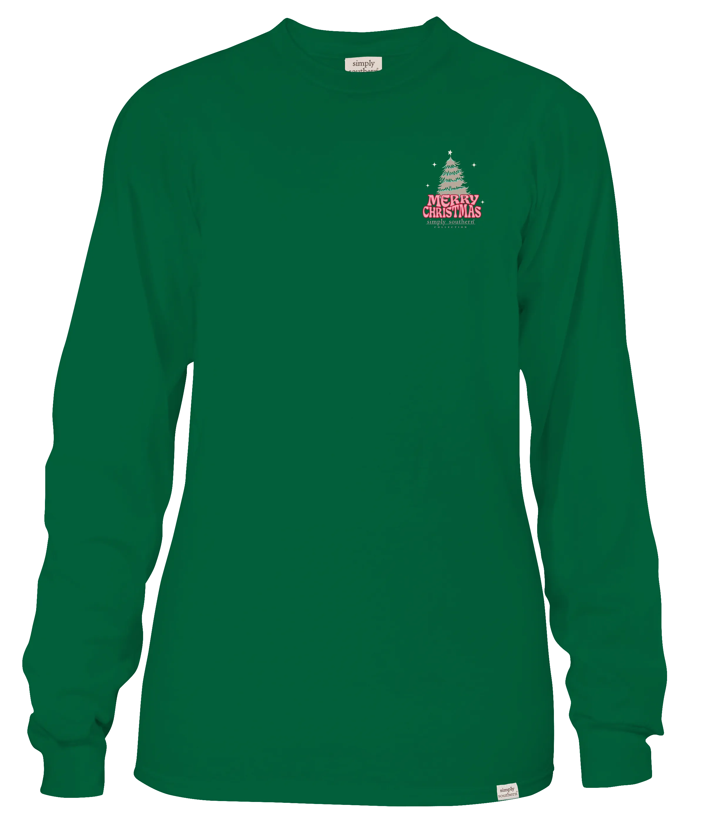 Youth 'Hey Dood' Christmas Pup Long Sleeve Tee by Simply Southern